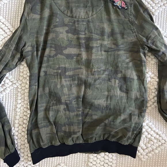 Sanctuary Camo Bomber Jacket - Picture 5 of 5